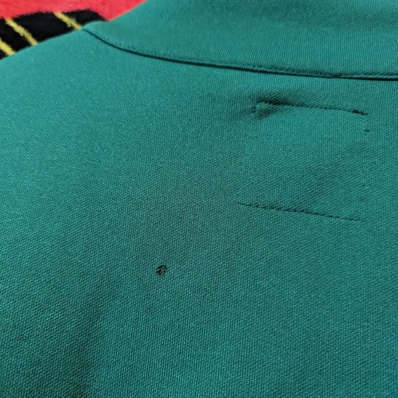 Vintage Camp Woodward Green Gray Track Jacket size Large - Picture 6 of 6